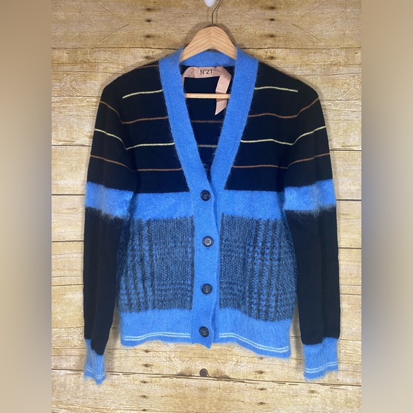 numero ventuno Sweaters - No21 Mohair Wool Cardigan Knit Sweater Italy numero ventuno sz 42 EU (M)